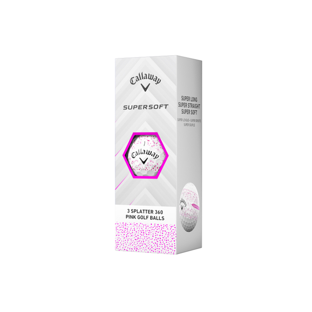Callaway Supersoft 2025 - Pink Splatter