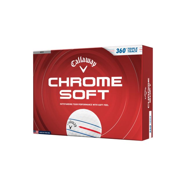 Callaway Chrome Soft 2026 Triple Track 360 - White