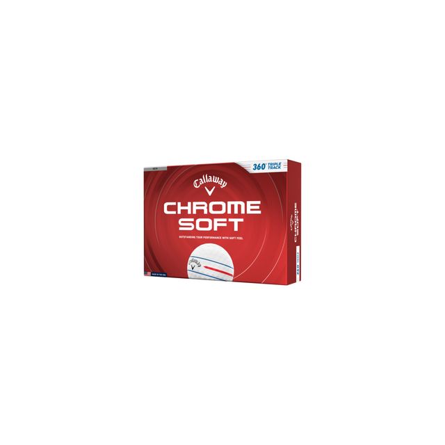 Callaway Chrome Soft 2026 Triple Track 360 - White