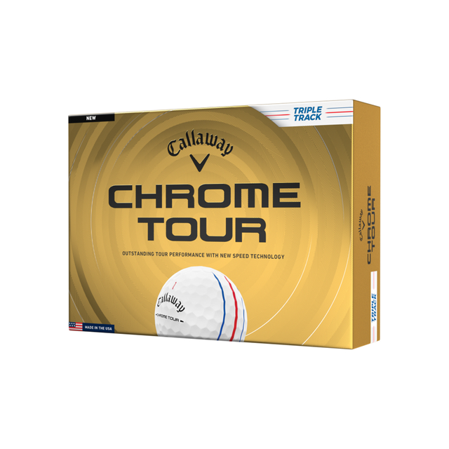 Callaway Chrome Tour 2026 Triple Track - White