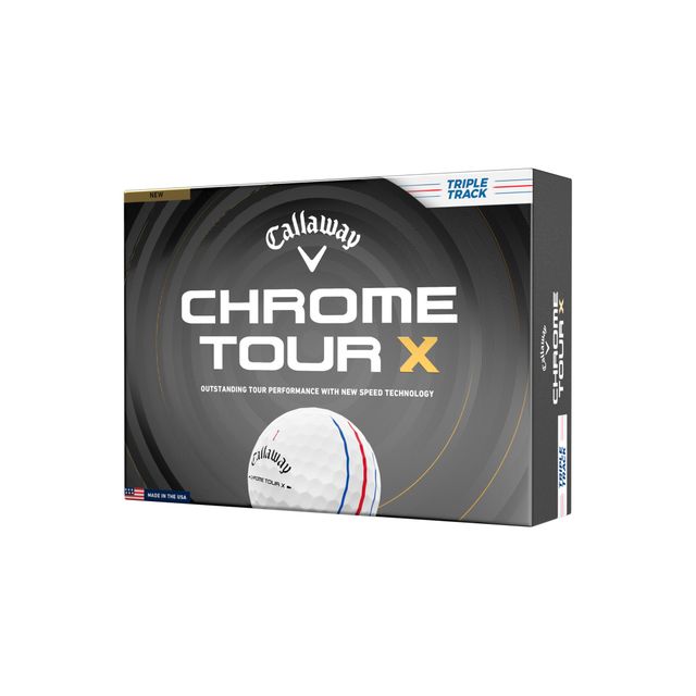 Callaway Chrome Tour X 2026 Triple Track - White