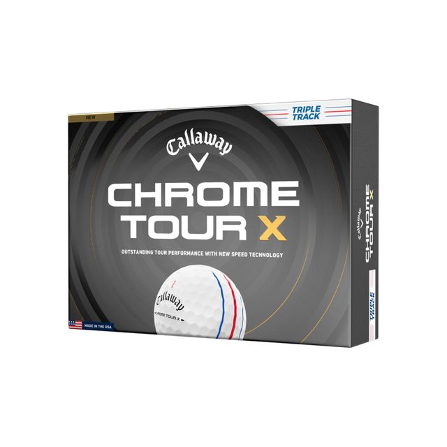 Callaway Chrome Tour X 2026 Triple Track - White