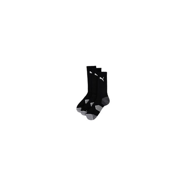 Puma Essential Crew Cut Socks 3-Pack - Black