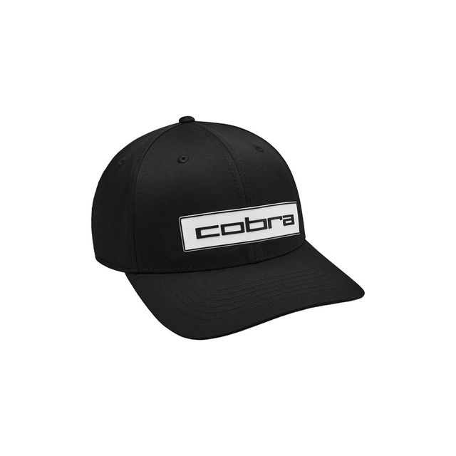 Cobra Tour Tech Cap - Black/White