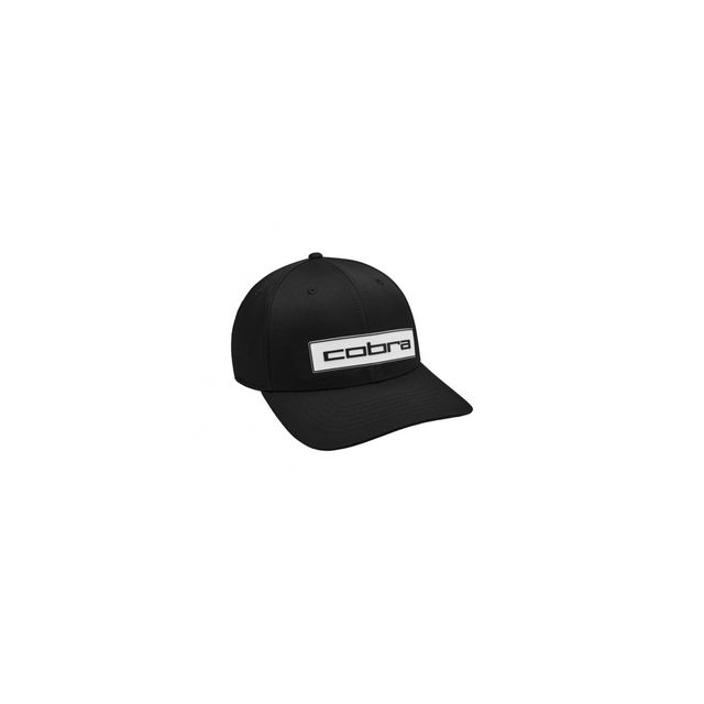 Cobra Tour Tech Cap - Black/White