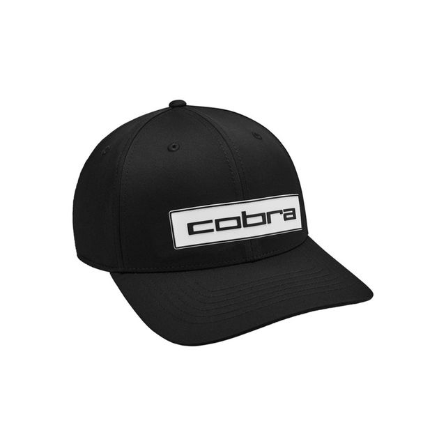 Cobra Tour Tech Cap - Black/White