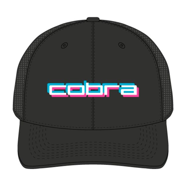 Cobra 3D Tour Cap - Puma Black/Bright Aqua
