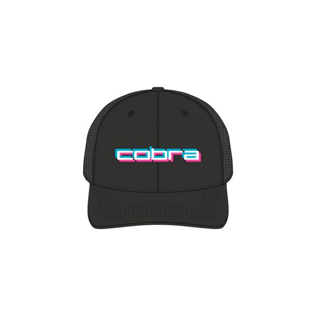 Cobra 3D Tour Cap - Puma Black/Bright Aqua
