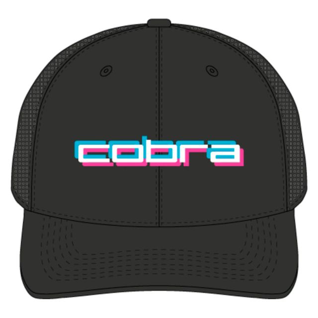 Cobra 3D Tour Cap - Puma Black/Bright Aqua