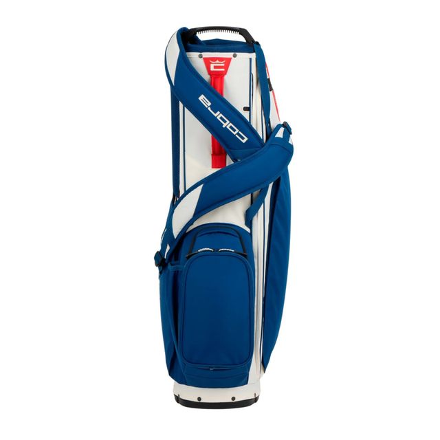 Cobra Ultralight 2 Stand Bag - Sugared Almond/Estate Blue/Pop Red