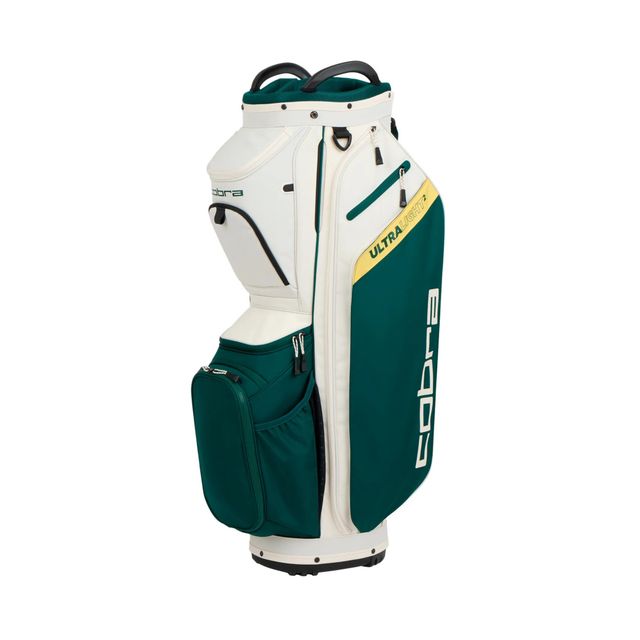 Cobra Ultralight 2 Cart Bag - Sugared Almond/Dark Myrtle/Sunny Yellow