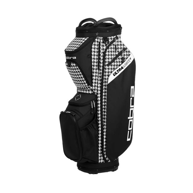 Cobra Ultralight 2 Cart Bag - Houndstooth/Melted Carmel