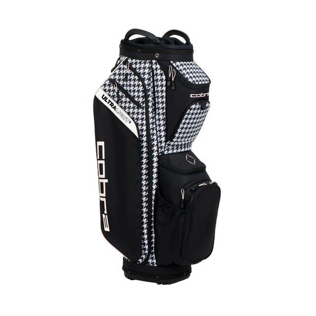Cobra Ultralight 2 Cart Bag - Houndstooth/Melted Carmel