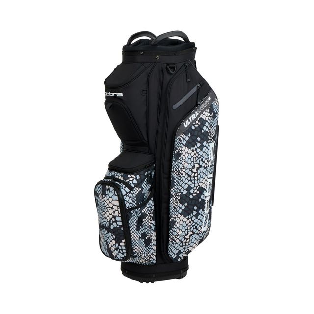 Cobra Ultralight 2 Cart Bag - Black/Snake Camo
