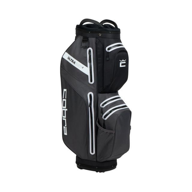 Cobra Ultradry 2 Cart Bag - Black/Shadow Gray