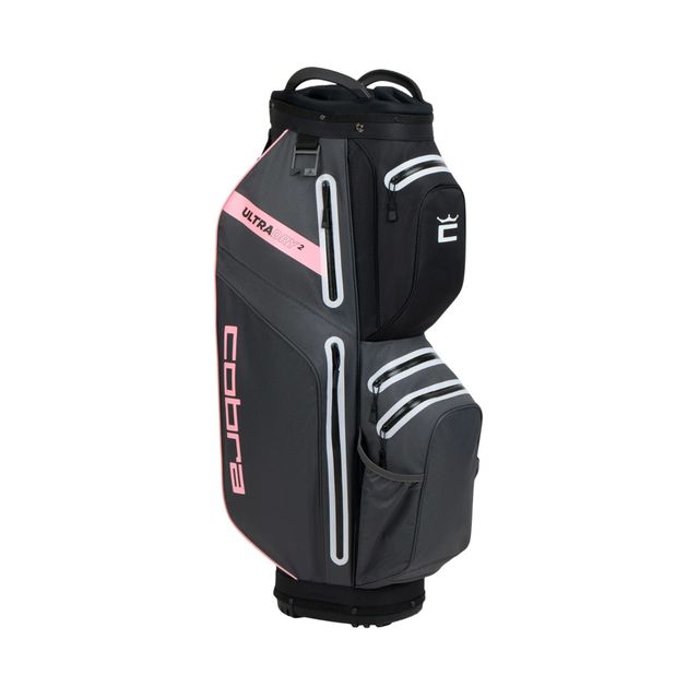 Cobra Ultradry 2 Cart Bag - Black/Rose Gold