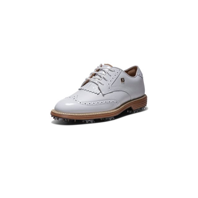 Footjoy Womens Premiere Series Madison - White/Tan