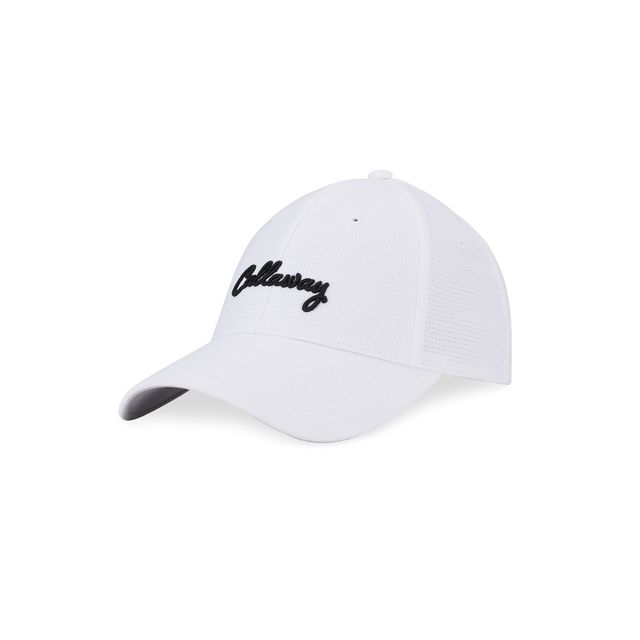 Callaway Womens Stitch Magnet Cap - White/Black