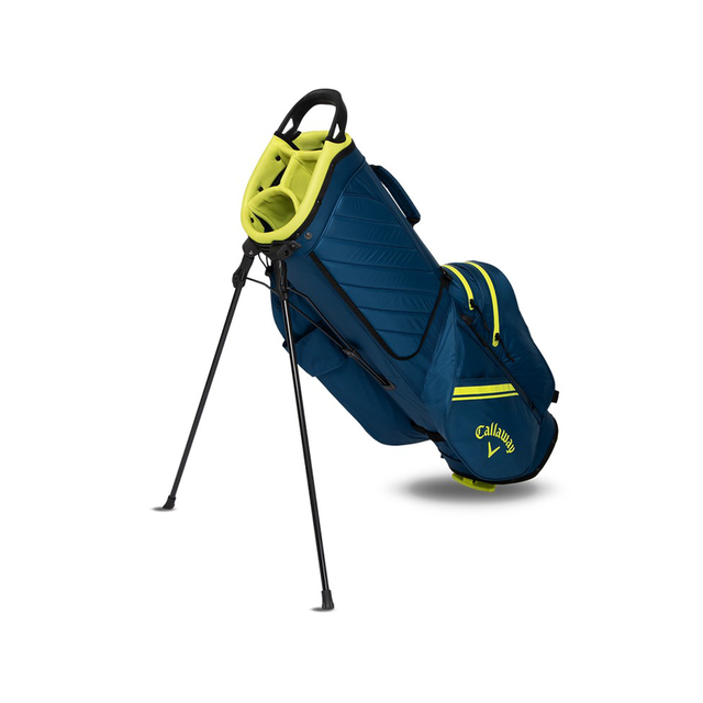 Callaway Chase Dry Standbag 2025 - Navy/Flo Yellow