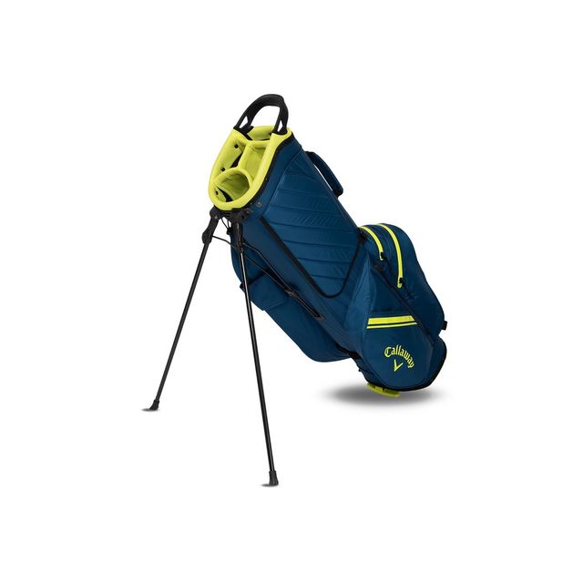 Callaway Chase Dry Standbag 2025 - Navy/Flo Yellow