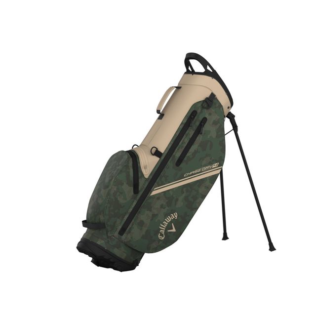 Callaway Chase Dry Standbag 2026 - Tan/Green/Field Camo