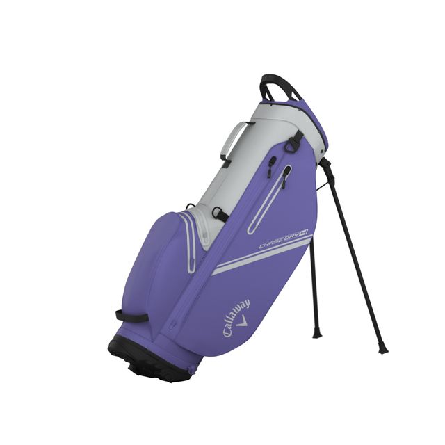 Callaway Chase Dry Standbag 2026 - Silver/Purple