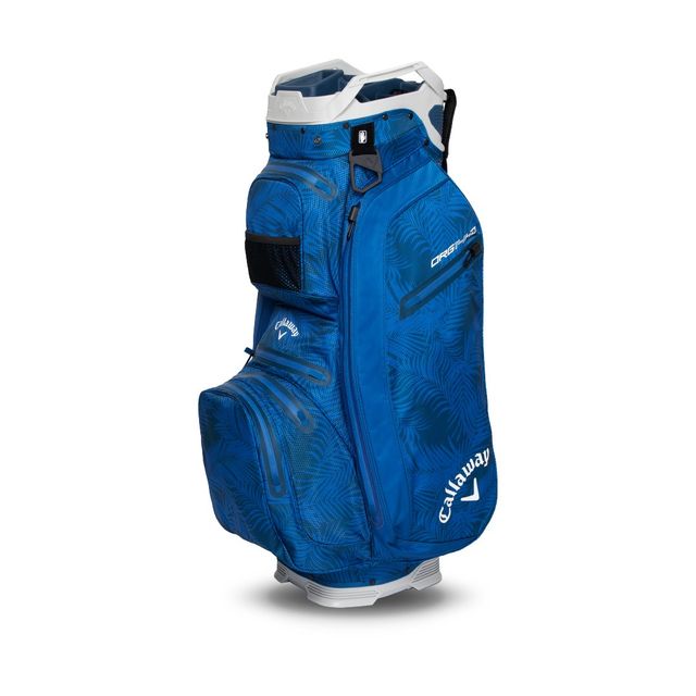 Callaway Org 14 HD (HyperDry) Cartbag 2025 - Blue Palms/Light Grey