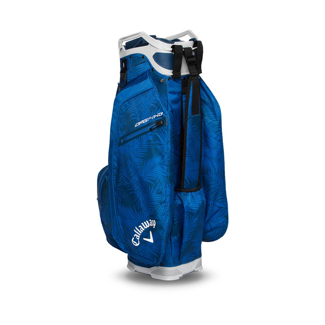Callaway Org 14 HD (HyperDry) Cartbag 2025 - Blue Palms/Light Grey