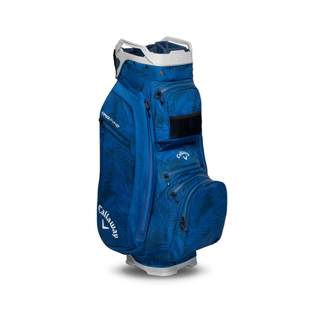 Callaway Org 14 HD (HyperDry) Cartbag 2025 - Blue Palms/Light Grey