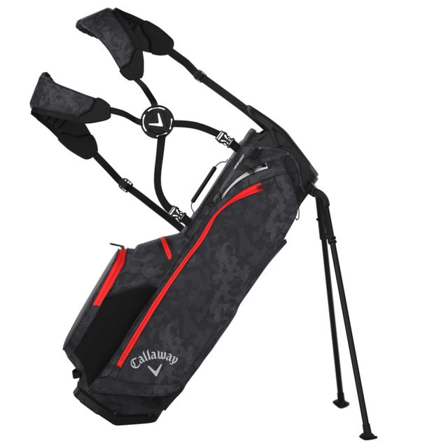 Callaway Fairway C HD (HyperDry) Standbag 2026 - Graphite/Desert Camo/Red