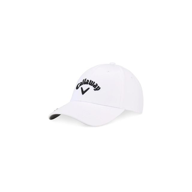 Callaway Stitch Magnet Cap 2026 - White/Black