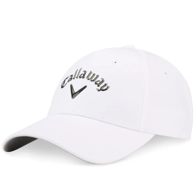 Callaway Womens Liquid Metal Cap - White/GunMetal