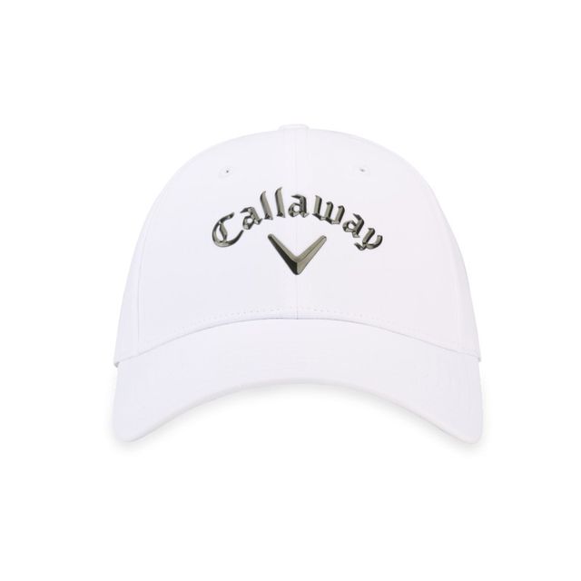 Callaway Womens Liquid Metal Cap - White/GunMetal