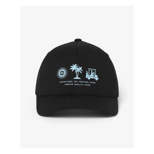 Travis Mathew Beverage Cart Snapback Hat - Black