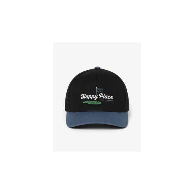 Travis Mathew Swing Season Snapback Hat - Black