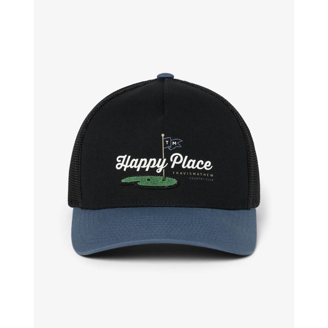 Travis Mathew Swing Season Snapback Hat - Black