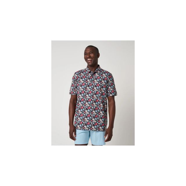 Travis Mathew Mens Fairway Fit Polo - Black