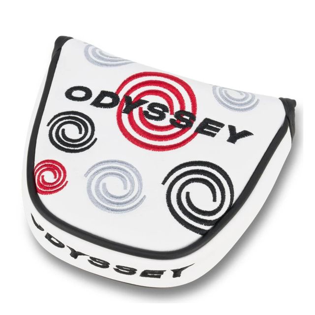 Odyssey Swirl Mallet Headcover 2026 - White