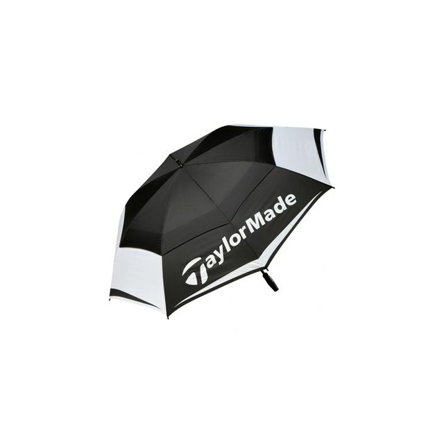 Taylormade Double Canopy Umbrella 64" - Black/White