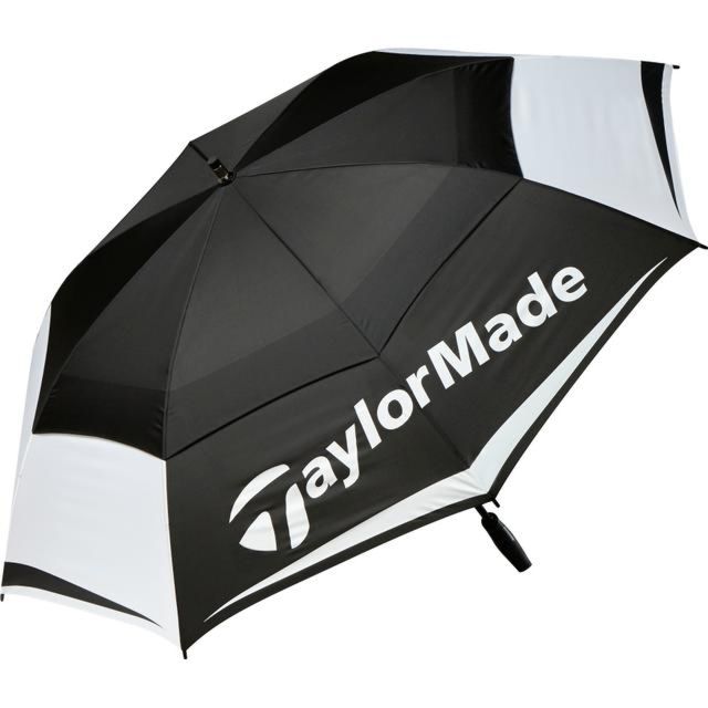 Taylormade Double Canopy Umbrella 64" - Black/White