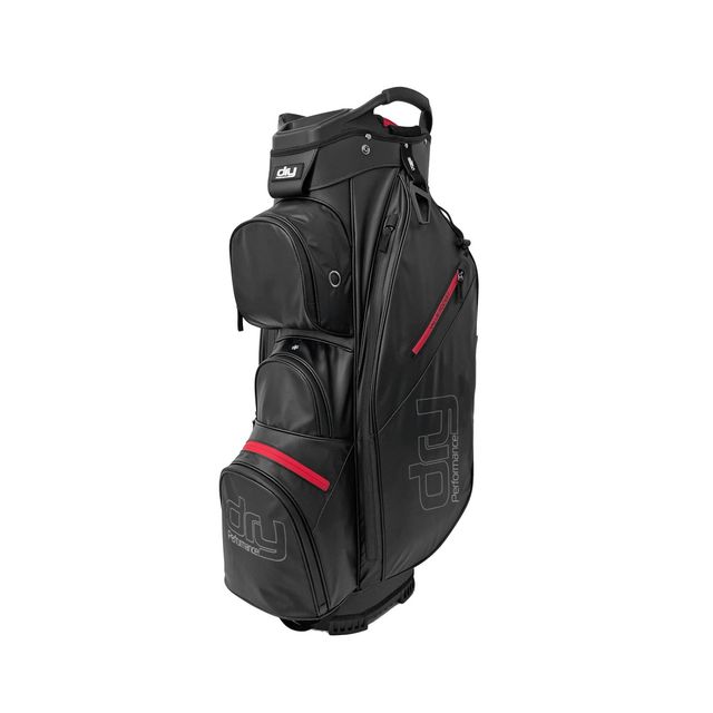 Dry Performance Waterproof Cartbag 9 2024 - Black/Red
