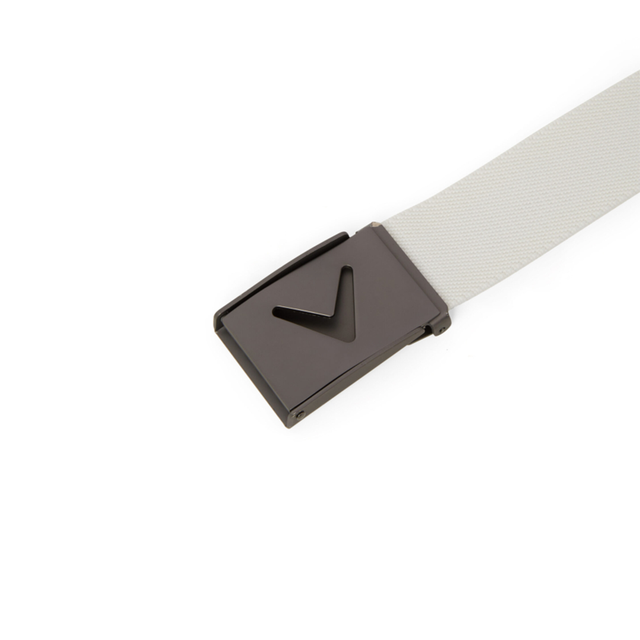 Callaway Mens V-Logo Belt - Bright White
