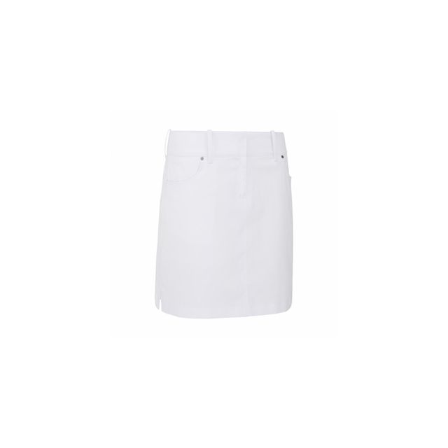Callaway Womens Coolmax Solid Skort 52 cm - Brilliant White