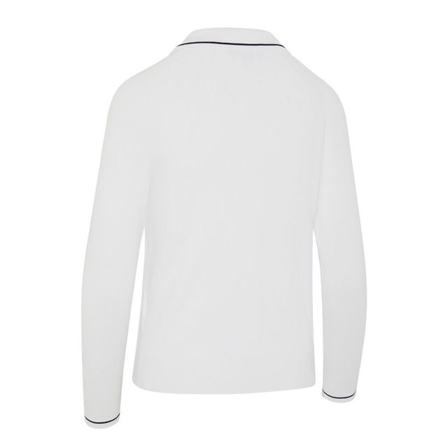 Callaway Womens Collared Pullover Sweater - Brilliant White