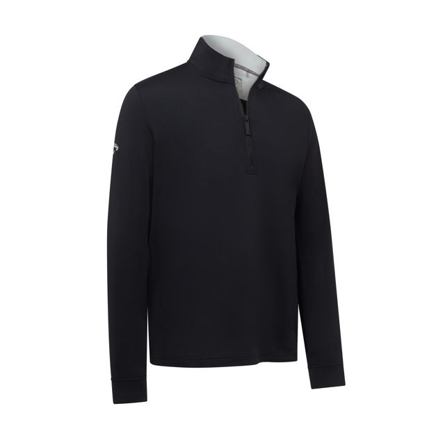 Callaway Mens Team Pullover LS 1/4-zip - Caviar