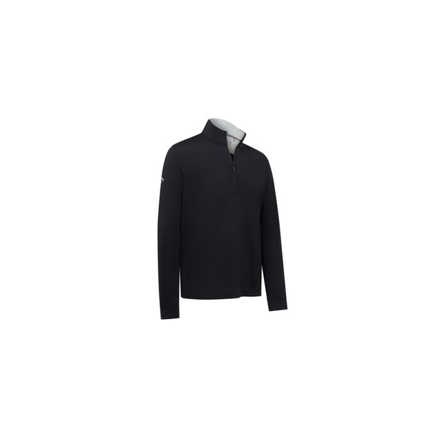 Callaway Mens Team Pullover LS 1/4-zip - Caviar