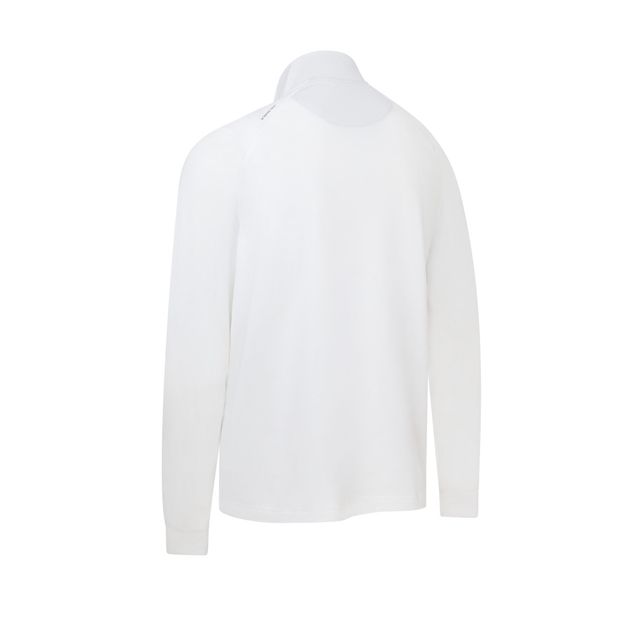 Callaway Mens Team Pullover LS 1/4-zip - Bright White
