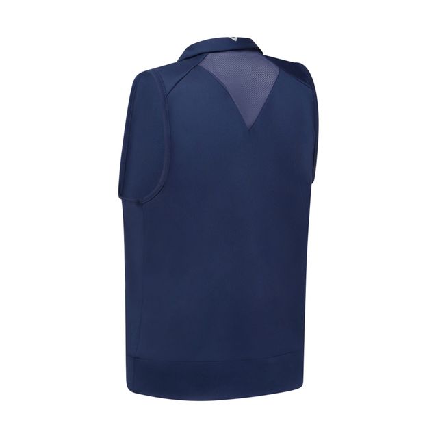 Callaway Womens Waist Length Mesh Detail SL Polo - Peacoat