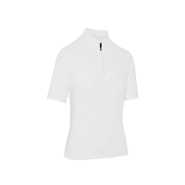 Callaway Womens Rib Play Polo - Brilliant White