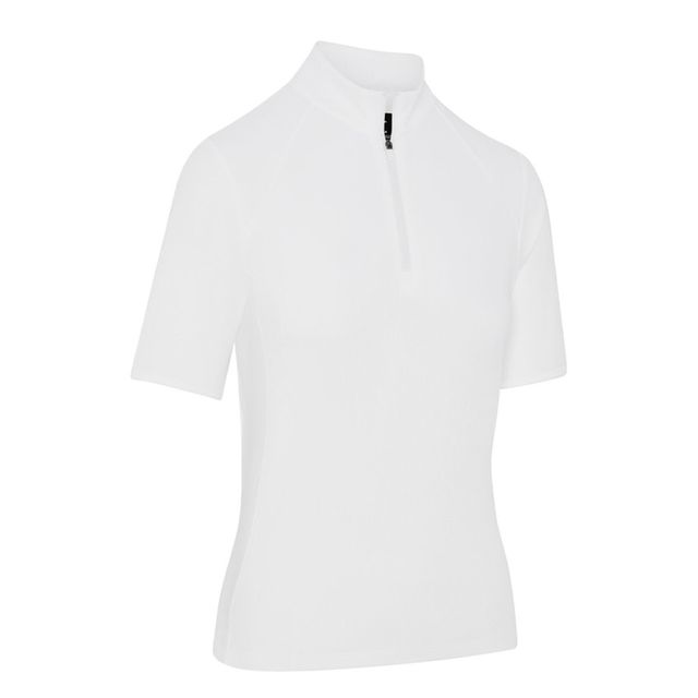 Callaway Womens Rib Play Polo - Brilliant White